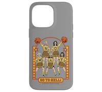 Go to Hell! Skull Cheerleader Retro Funny Adult Humor Custodia per iPhone 14 Pro Max