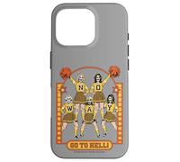 Go to Hell! Skull Cheerleader Retro Funny Adult Humor Custodia per iPhone 16 Pro