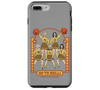 Go to Hell! Skull Cheerleader Retro Funny Adult Humor Custodia per iPhone 7 Plus/8 Plus