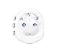 Go Travel Elektro + Elektronikgeräte Adattatore da viaggio bianco