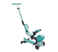 GLOBBER LIGHTS GO-UP BABY 360 mint-dark mint, con rulli luminosi e modulo luminoso
