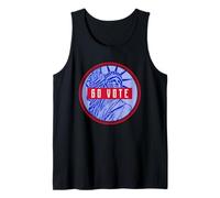 Go Vote Beautiful Statue of Liberty Illustration Canotta