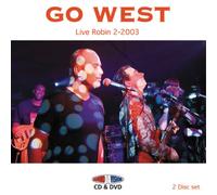 Go West Live Robin 2-2003 (CD) Album with DVD