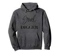 Goal Digger Camicia Gold Digger Imprenditore Motivazionale Felpa con Cappuccio