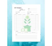 Goal-Oriented Financial Planner: Monthly Budget Tracker for Smart Money Management | 8”X10” with 122 Pages