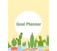 Goal Planner: 8x10 Inches, 100 Pages for Setting, Tracking, and Achieving Your Personal and Professional Goals