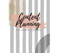 Goal Setting and Planning for Content Creators: A resource to set goals and plan out how to launch content, monthly, weekly and daily. All while setting goals and having a place to reflect.