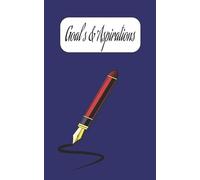Goals & Aspirations: Lined Journal | 5x8 inches 100 lined pages ] | Keep track of Personal Targets …Entrepreneurs | Creators