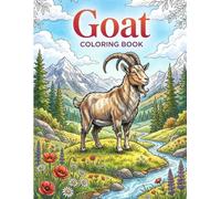 Goat Coloring Book : 25 Delightful Goat Designs to Color and Enjoy
