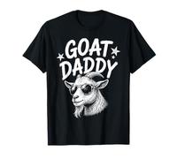 Goat Daddy Funny Goat Lover Farm Animal Humor Maglietta
