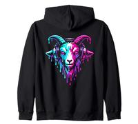 Goat Dripping Uomini Donne Bambini Amante delle Capre Felpa con Cappuccio