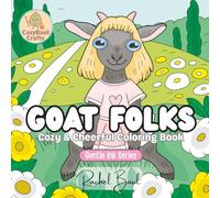 Goat Folks: Cozy & Cheerful Coloring Book