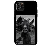 Goat Meme Country Humor Farm Chaos Scene Broken Barnyard Custodia per iPhone 11 Pro Max