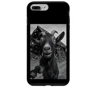 Goat Meme Country Humor Farm Chaos Scene Broken Barnyard Custodia per iPhone 7 Plus/8 Plus