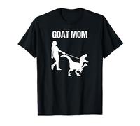 goat mom Dinosaur Maglietta