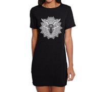 Goat Of Mendes Baphomet Mandala Donna Abito