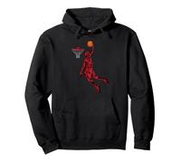 Goat of Slam Dunk Champion Basketball Tournament Felpa con Cappuccio