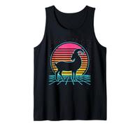 Goat Retro Vintage 70s 80s Style Farm Animals Lover Canotta