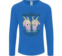 Goataholic In Viaggio Per Avere Più Capre Uomo Manica Lunga T-Shirt