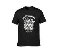 Goatwhore Who Needs God T-Shirt Graphic Printed Tee Shirt Mens Black Shirt XL