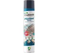 GoBack Spray Disabituante per Piccioni 750 ml - Formula Schiumogena Naturale con Eucalipto ARRIVA FINO A 4 MT - Allontana Volatili da Balconi, Terrazzi e Cornicioni - Sicuro per Animali e Piante