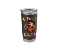 Gobble Gobble - Costume da tacchino divertente per il Ringraziamento Bicchiere termico in acciaio inox doppia parete