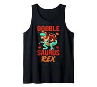 Gobble Saurus-Rex Turkey Dinosaur Thanksgiving Thankful Canotta