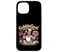 GobbleGool The Deli Don Divertente chef italiano di tacchino Custodia per iPhone 15