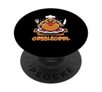 Gobblegool Turchia Ringraziamento Capicola Cultura alimentare italiana PopSockets PopGrip Adesivo