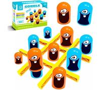 Gobblet Mampfer, Tic Tac Toe Game, Giochi da tavolo per 2 giocatori Big Eat Small, Tic Tac Toe Interactive Genitori Giochi per Bambini, Giochi da tavolo per famiglie