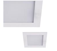 Gobby TH07300 Plafoniera da incasso Italux da 28W 2400LM 3000K S.WH