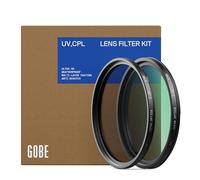 Gobe - Kit filtro UV + filtro polarizzatore circolare (CPL) per obiettivi 55 mm