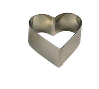 Gobel 65 Millimetri nonette Acciaio Inossidabile Cuore Anello, Set di 6