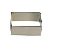 Gobel 867740 - Stampo rettangolare in acciaio INOX, 8 x 4 cm