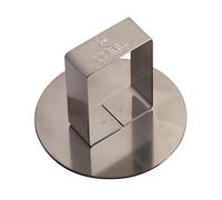 Gobel - Pulsante Rotondo in Schiuma Inox, 7 x 7 x 5 cm