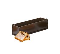 Gobel - Stampo Antiaderente per Paté in Crosta - 40x8x8 cm - Con Cerniera e Fondo Rimovibile - Resistente fino a 250°C - Made in France