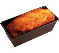 Gobel - Stampo Cake Rettangolare - Bordo arrotolato con Inserto in Filo Metallico - Rivestimento Antiaderente - 210x90 mm Esterno - 185x65 mm Interno - H 70 mm