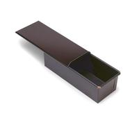 Gobel Stampo per pane in cassetta 40 x 10,5 cm - Acciaio antiaderente con coperchio - Cottura uniforme - Qualità professionale - Made in France