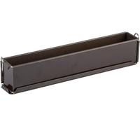 Gobel - Tortiera Lunga, Liscia (mini) - Antiaderente - Teglia a Forma di Molla - Base Sollevabile - 30 x 4 x 6 cm