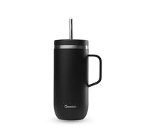QWETCH Cold Cup Insulated Inox With Handle 600ml - Unisex - Nero - Taglia unica- modello 2026