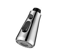 Gobesty Rubinetto Lavello Cucina 3 Mode, Doccetta per Lavandino Cucina Ricambio, Cromo Girevole a 360° Doccetta Estraibile, Multifunzione Testa di Ricambio, per Miscelatore da Bagno da Cucina