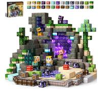 GobiDex 100 Pezzi MagWonder Blocchi Costruzioni Magnetiche per Bambini, Shadow Crypt per Creare Mondi, Avventura Game-based, Giocattolo Educativi STEMS Montessori per Ragazzi & Ragazze 3+ Anni