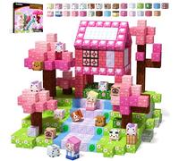 GobiDex Blocchi di Costruzioni Magnetiche per Bambini 100 Pzi, Blocks di Unicorno, Giocattoli Educativo per Bambine, Gioco da Principessa per Bambini dai 3-4, 5-6, 7-8, 9-10 Anni