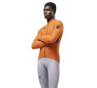 Gobik Pacer Solid 2.0 - maglia ciclismo manica lunga - uomo L Orange man