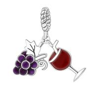 Goblet Charm, Genuine 925 Sterling Silver Beads Charm, Compatible with for Pandora Bracelet,Gift Box Packaging