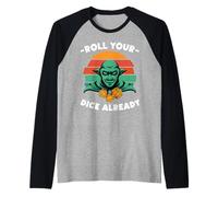 Goblin - Roll Your Dice già - Fantasy Game - Goblin Maglia con Maniche Raglan