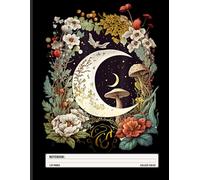 Goblincore Aesthetic Notebook: Dark Cottagecore Mushroom Fantasy Journal for Nature Lovers