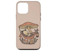 Goblincore Possum Under Mushroom Hammock Woodland Custodia per iPhone 12 mini
