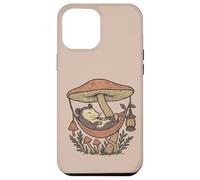 Goblincore Possum Under Mushroom Hammock Woodland Custodia per iPhone 12 Pro Max