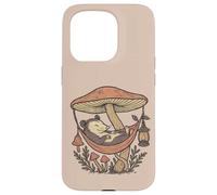 Goblincore Possum Under Mushroom Hammock Woodland Custodia per iPhone 15 Pro